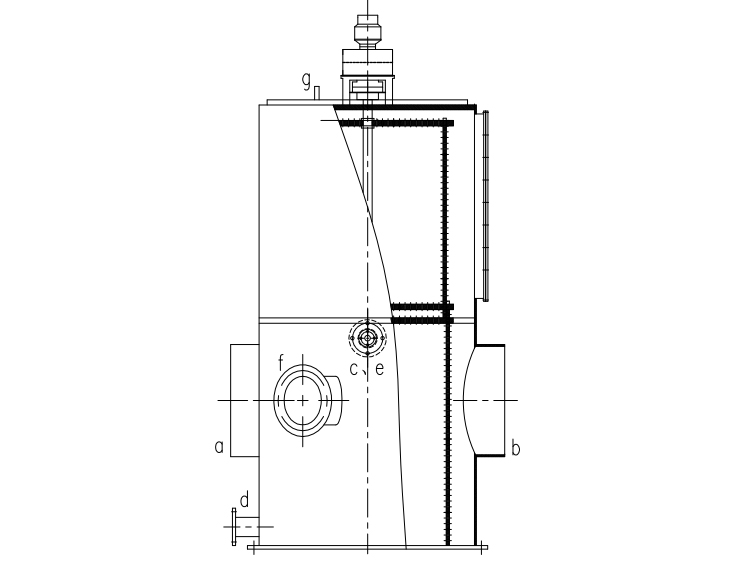永磁除鐵過濾器結(jié)構(gòu)圖