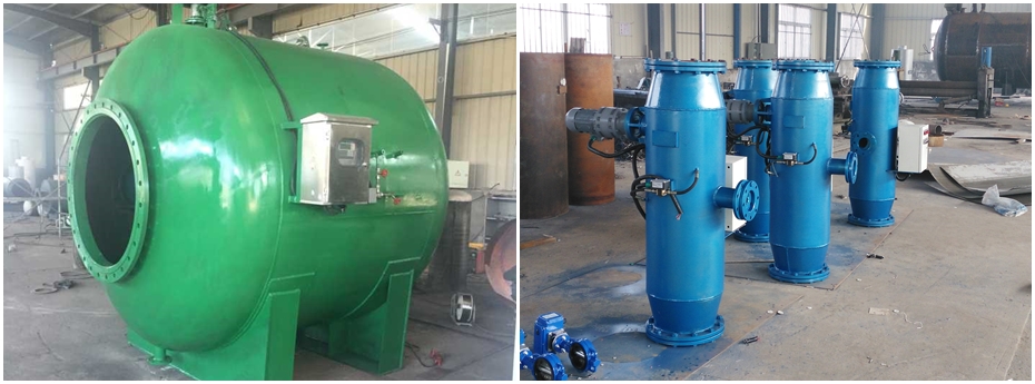 臥式自動反沖洗濾水器展示圖 臥式自動反沖洗濾水器展示圖